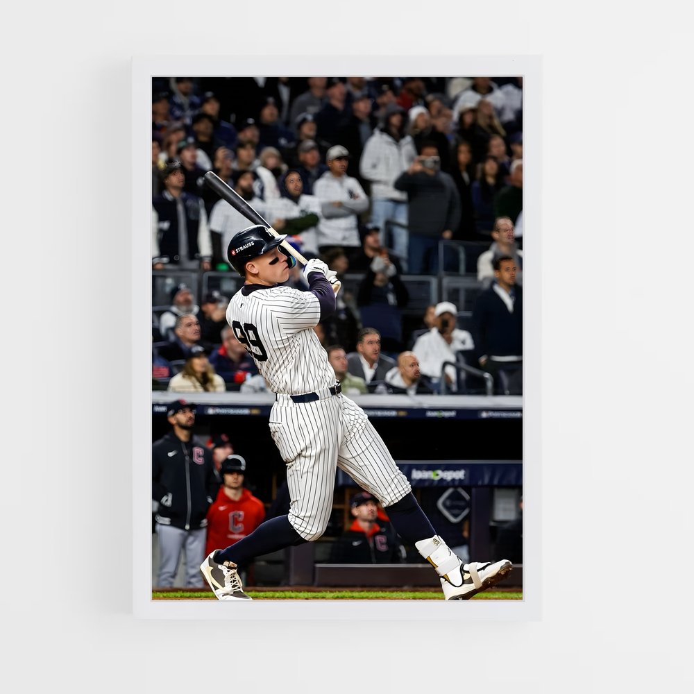 Poster Aaron de judge – affiche Baseball (vue 3)